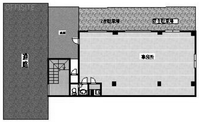 イーストワンハイツビル1F 間取り図