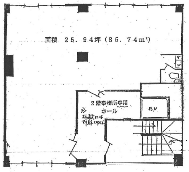 第二小木ビル2F 間取り図