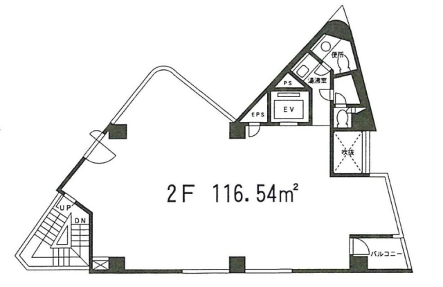 赤坂永楽ビル2F 間取り図