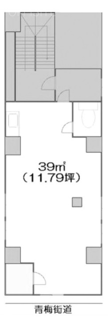 小林第2ビル4F 間取り図