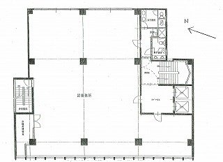 太陽銀座ビル2F 間取り図