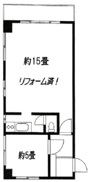 GSハイム池袋ビル2F 間取り図