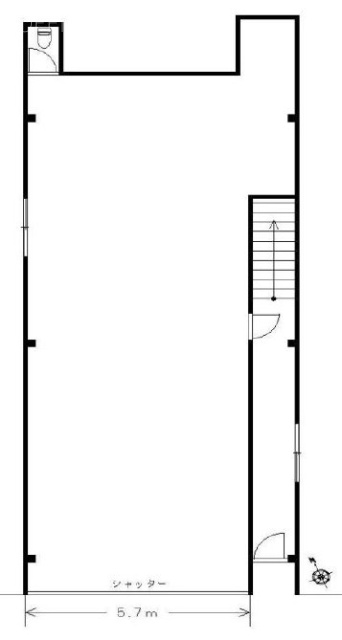 キハチビル1F 間取り図