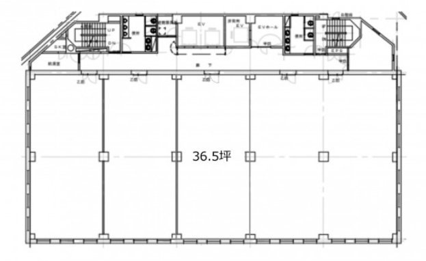 KDX仙台本町ビル8F 間取り図