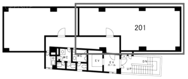 サンライト追川ビル201 間取り図