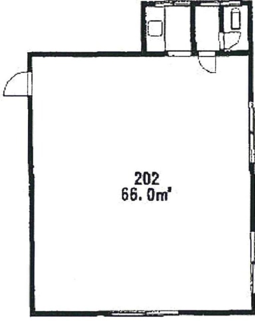 金子ビル202 間取り図
