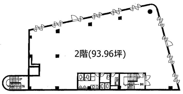 八達ビル2F 間取り図