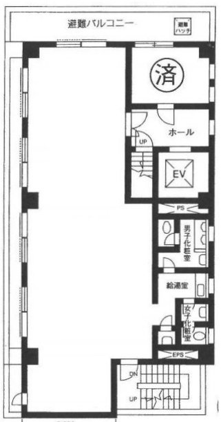 SKビル10F 間取り図