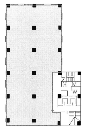 共同ビル小伝馬町駅前501 間取り図