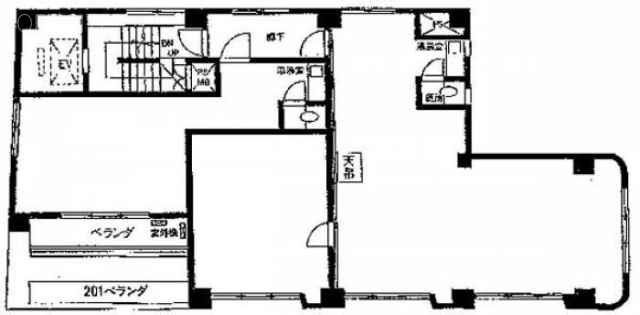 原ビル2F 間取り図