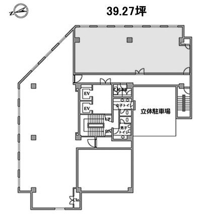 中村LKビルA 間取り図