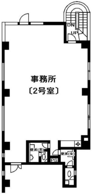 平和ビル602 間取り図