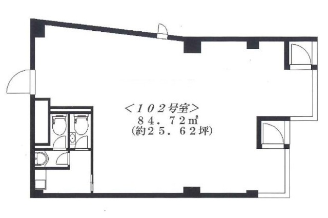 ストーク・メイジュ102 間取り図