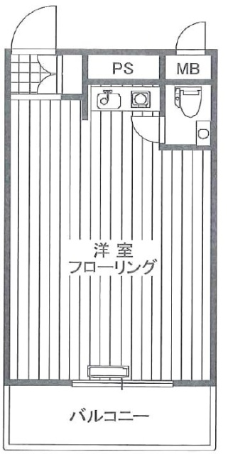 アクティブ六本木ビル209 間取り図