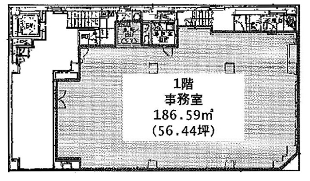 サクラビル1F 間取り図