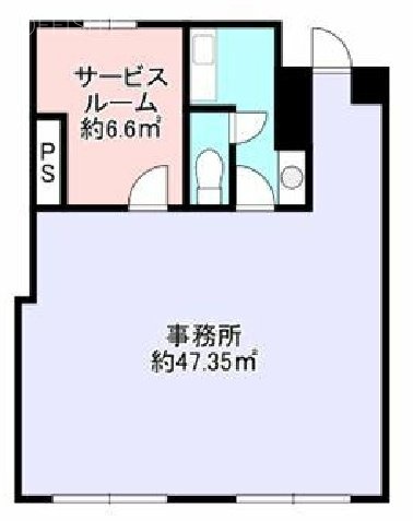 秀和築地レジデンス501 間取り図