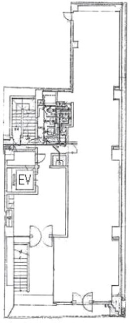 クレグラン新橋Ⅲ1F 間取り図