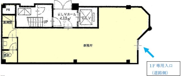 TSーⅠビル1F 間取り図