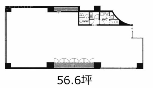 SC芝ビル1F 間取り図