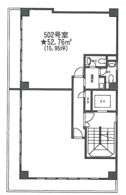東和神田ビル502 間取り図