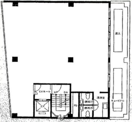 池袋ジョリマリエビル3F 間取り図