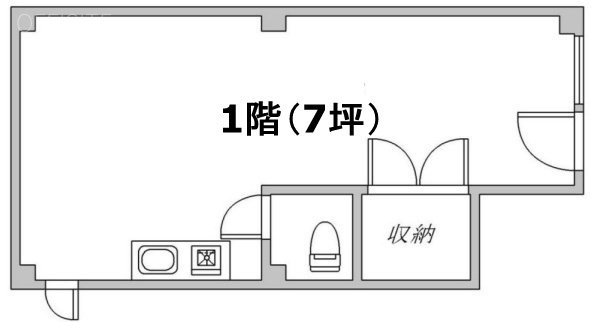 GRビル1F 間取り図