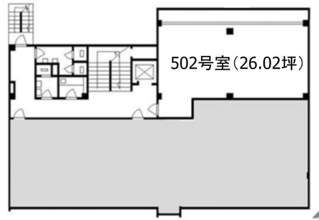 TKK西新橋ビル502 間取り図