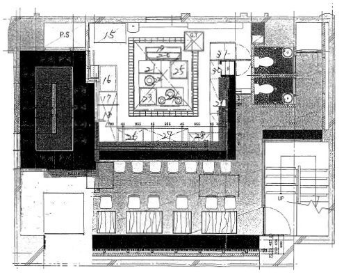 大江ビルB1F 間取り図