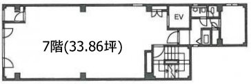 第二久ビル7F 間取り図