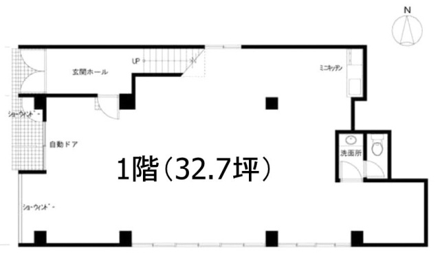 ピカソビル1F 間取り図