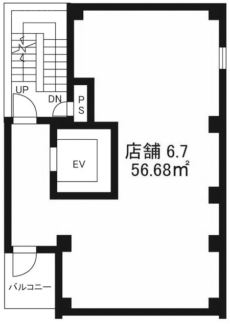 VORT麻布十番Ⅱ7F 間取り図