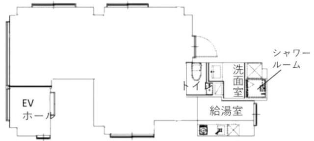 r-plus Ginza Tsukiji3F 間取り図