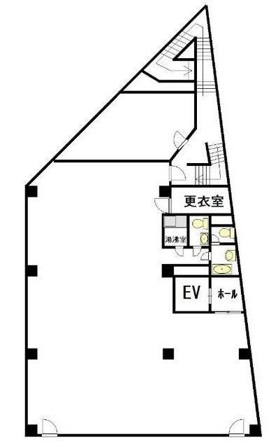 MASHITA5ビル3F 間取り図