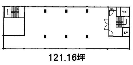 湊ビル5F 間取り図