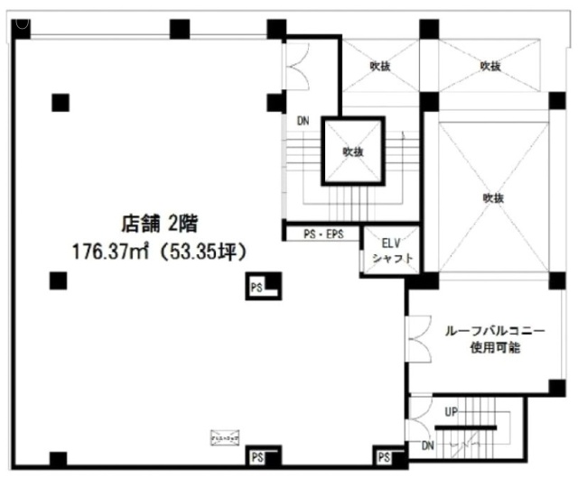 グラニコビル2F 間取り図