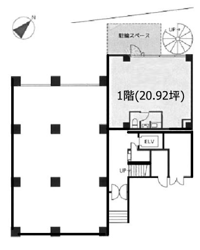 メゾンラブニールビルB 間取り図