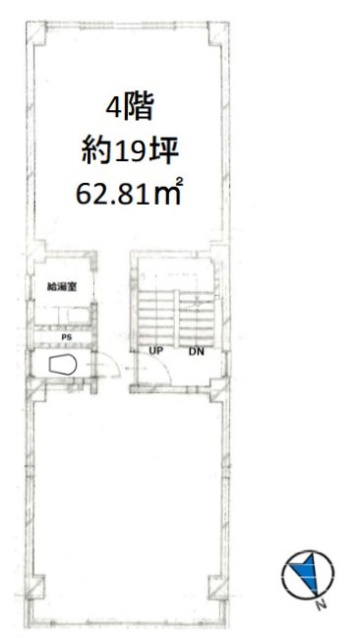 升本ビル4F 間取り図