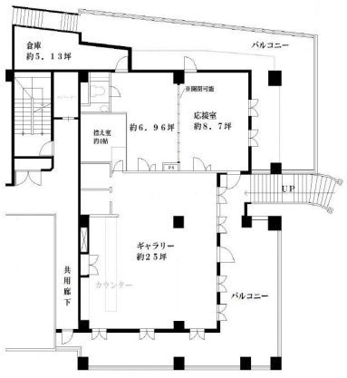 アサイガーデンコート2F 間取り図