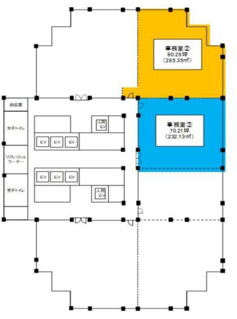 日石横浜ビル2 間取り図