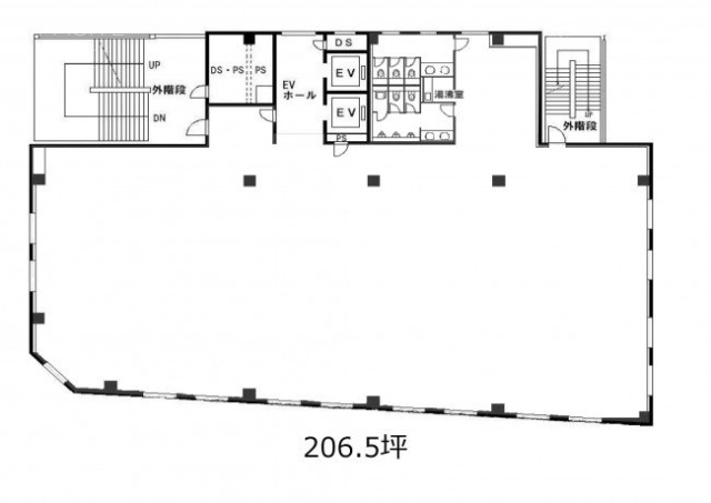 クアトロ室町ビル4F 間取り図