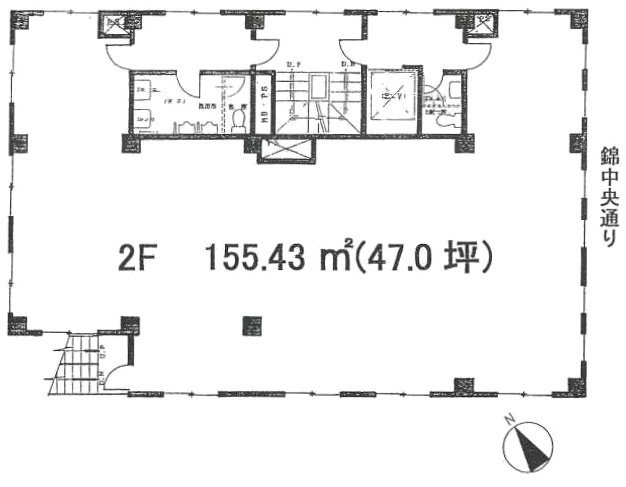 第1池田ビル2F 間取り図