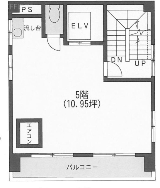 セラミックビル5F 間取り図