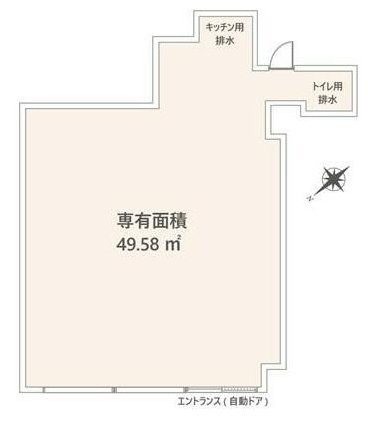 麻布台ナショナルコート101 間取り図