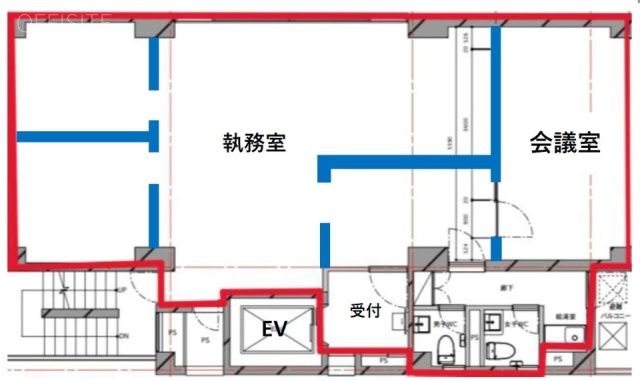 BRICK GATE日本橋5F 間取り図