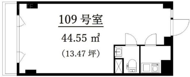 光雲閣109 間取り図