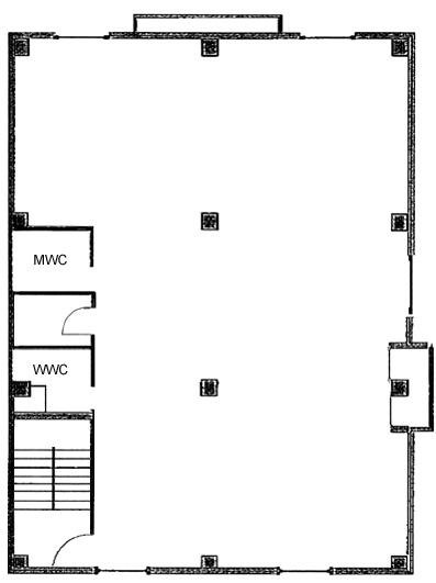 大島町ビル3F 間取り図