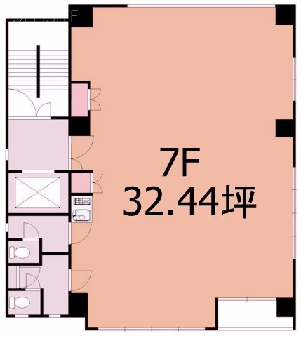 目黒FSDビル7F 間取り図