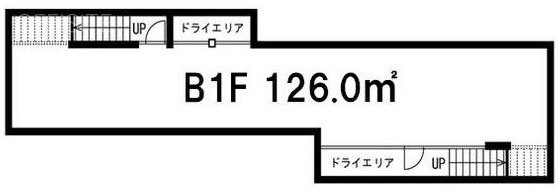 太子堂COMPLEXビルB1F 間取り図