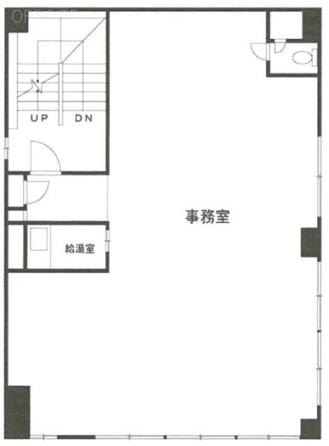 カワマタビル1f 間取り図