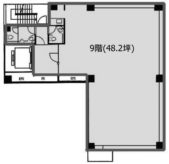 Mayapada Shiodome Plaza9F 間取り図